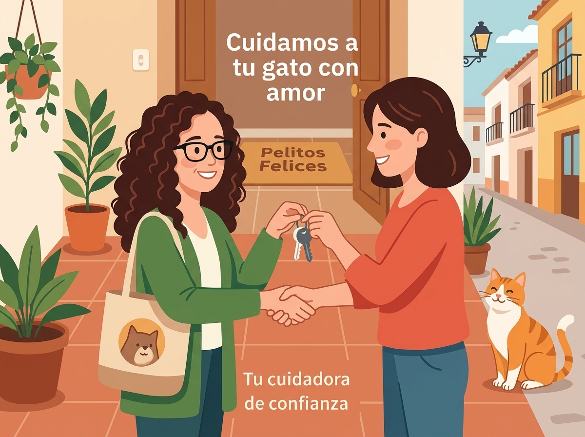 Laura de Pelitos Felices conociendo a la familia y entrega de llaves